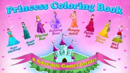 Game screenshot Little Princess Coloring Book! mod apk
