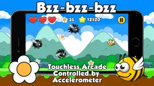 Bzz-bzz-bzz - Accelerometer Arcade Game screenshot #1 for iPhone