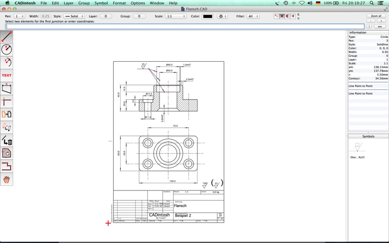 Screenshot #1 pour CADintosh X