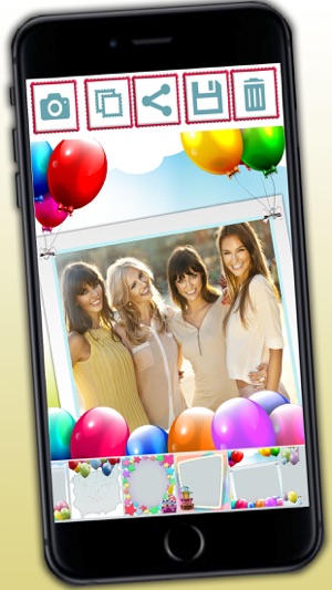 Birthday frames for photos - collage and image editor(圖1)-速報App