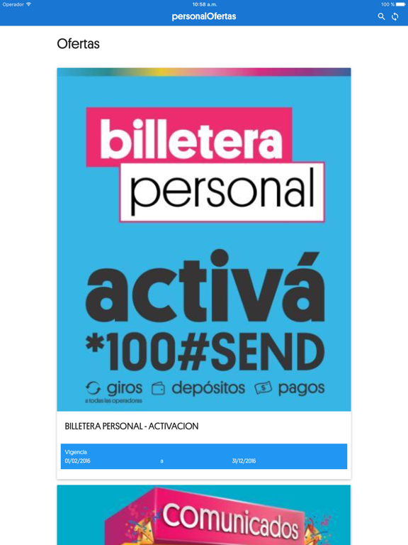 Screenshot #5 pour Personal Ofertas
