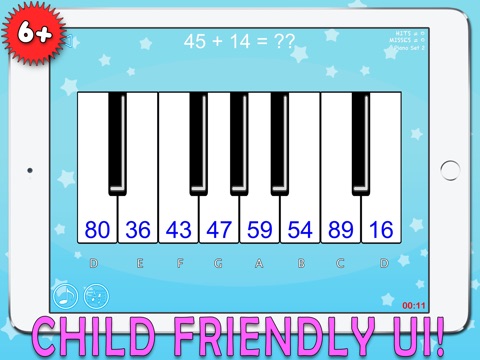 Math Music Piano HD screenshot 4