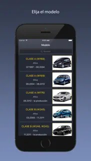 techapp para mercedes iphone capturas de pantalla 1