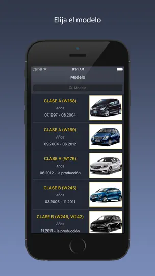 Captura de pantalla de TechApp Para Mercedes en iPhone 1