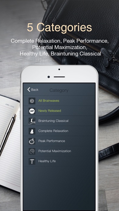 Screenshot #2 pour Brainwaves for Business Elite – Focus more on work and studying with brainwave entrainment