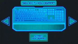 Hologram Keyboard Joke screenshot #1 for iPhone