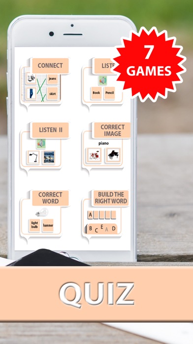 Learn portuguese vocabulary - study languages Screenshot