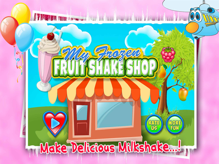 My Frozen Fruit Shake Shop - Get Rid of Summer Heat, Drink Frozen Juices and Milkshakes