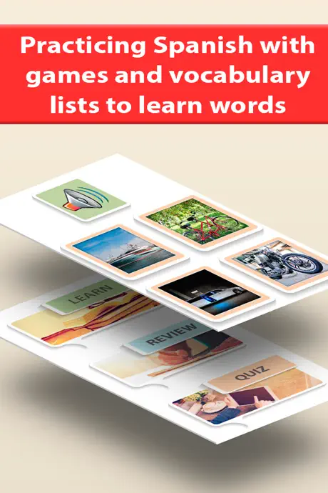 LEARN SPANISH Vocabulary - test and quiz games