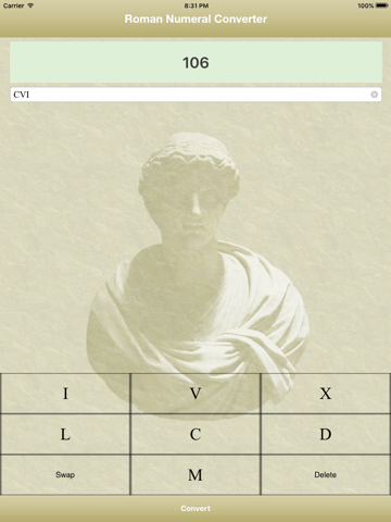 Screenshot #5 pour Easy Roman Numeral Converter
