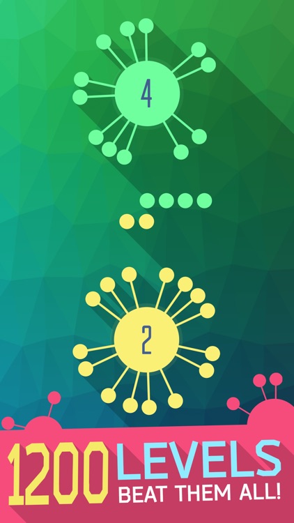 1200: Double Hit - Two Color Dots Addictive Puzzle screenshot-4