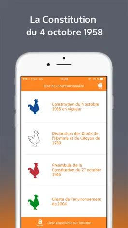 Game screenshot La Constitution de la République française mod apk