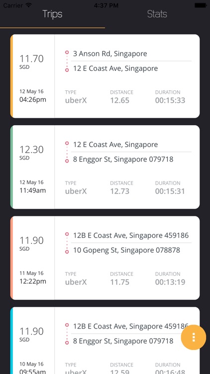 Odometer - Simple Expense Tracking for Uber