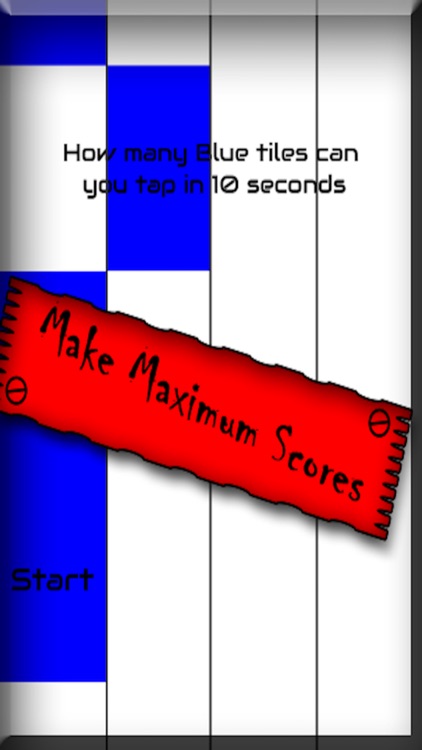 Blue Piano Tiles - Don't Tap The White Tile and free trivia games screenshot-4