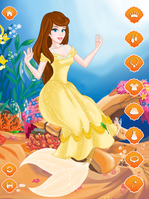 Screenshot #4 pour Mermaid Dress Up for Kids