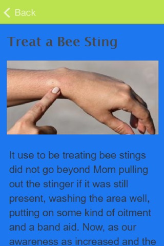 How To Treat A Wasp Sting screenshot 3