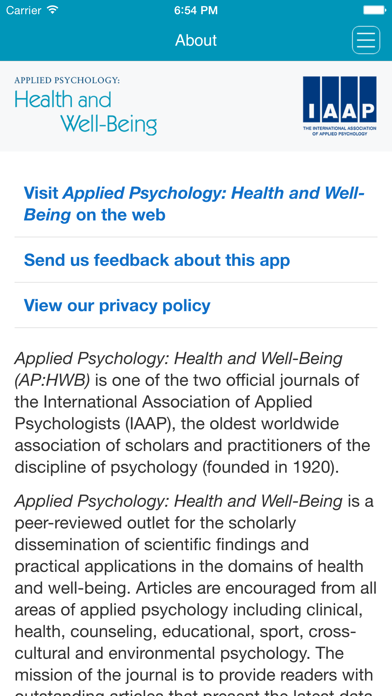 How to cancel & delete Applied Psychology: Health and Well-Being from iphone & ipad 2