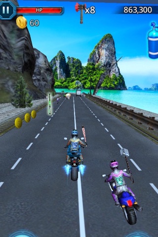 Racing Bike Car : Motorcycle 3D Road Race Simulator Free Games screenshot 2