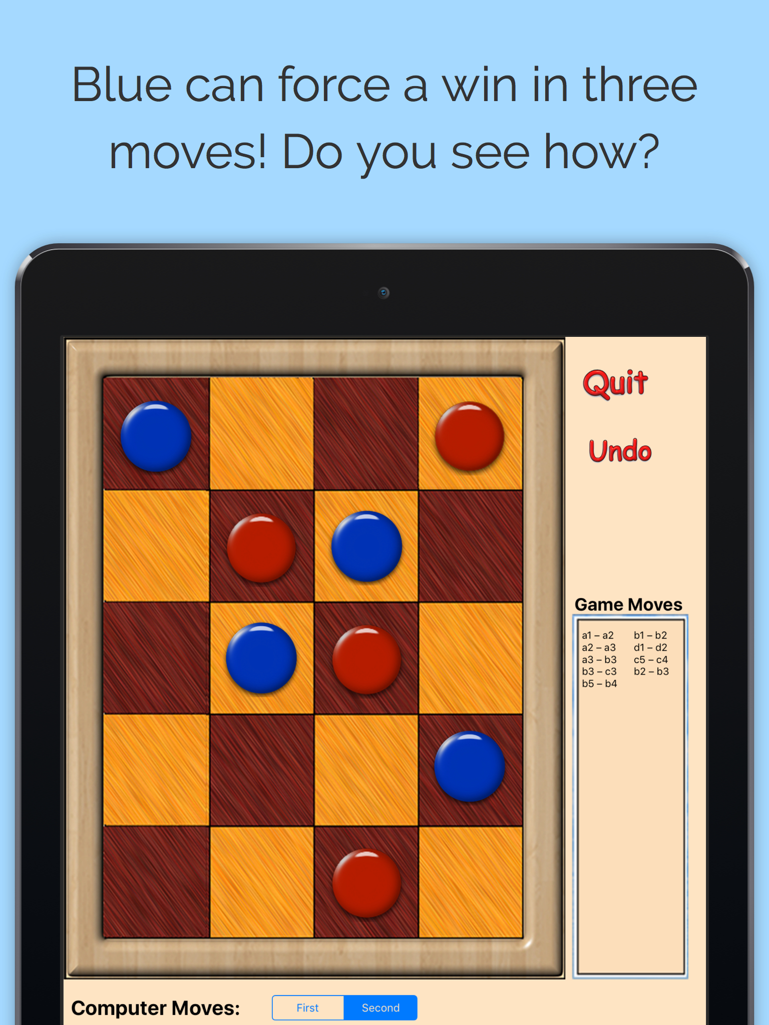 Tactical Checkers