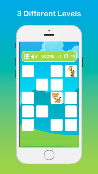 Screenshot #3 pour Jeu de Mémoire Animaux - Jeux Educatif Gratuit HD