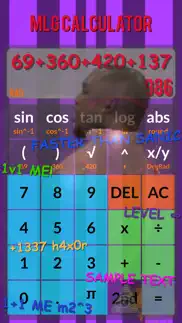 calculator mlg iphone screenshot 3