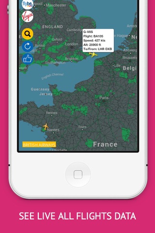 UK Tracker PRO : Live Flight Tracking & Status screenshot 2