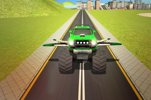 Futuristic Flying Monster Car Driving screenshot 4