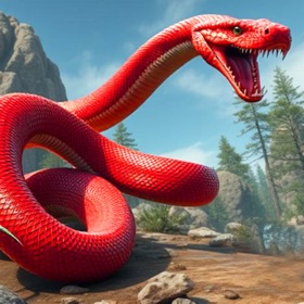Snake Simulator Jungle Game
