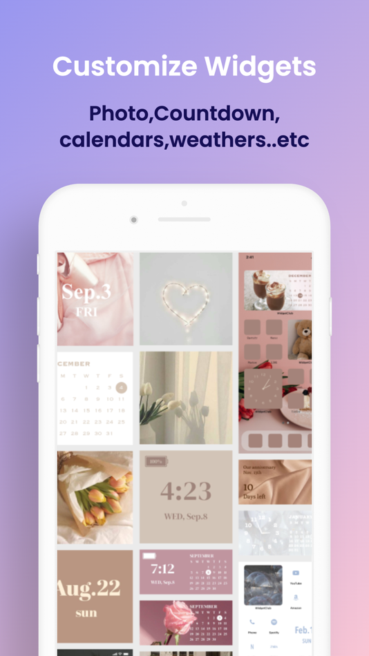 #4. WidgetClub:Widget, Theme, Icon (iOS) 作者: Liume, Inc