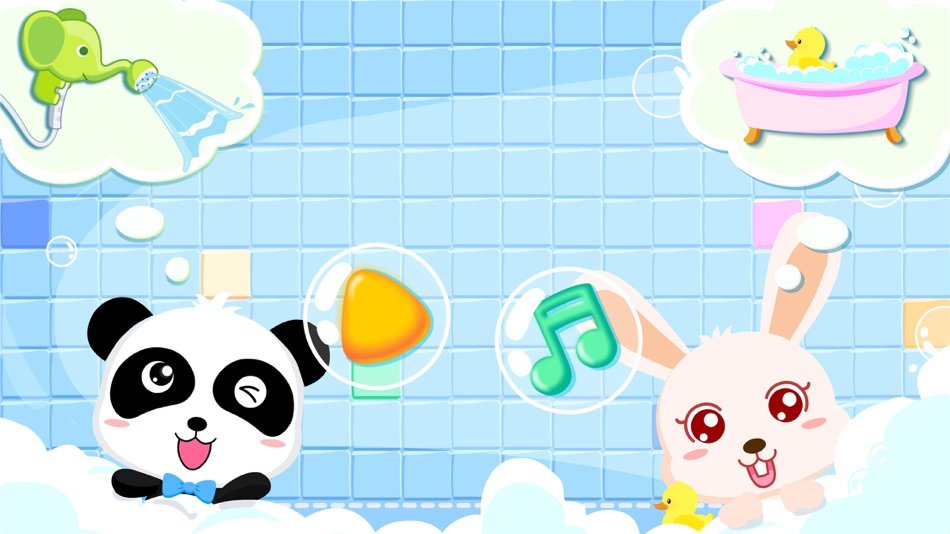#5. Baby Panda's Bath Time (iOS) 由: BABYBUS CO.,LTD
