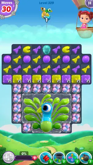 Скриншот Balloon Paradise: игры 3 в ряд на iPhone 8