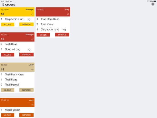Screenshot #4 pour Horizon KDS