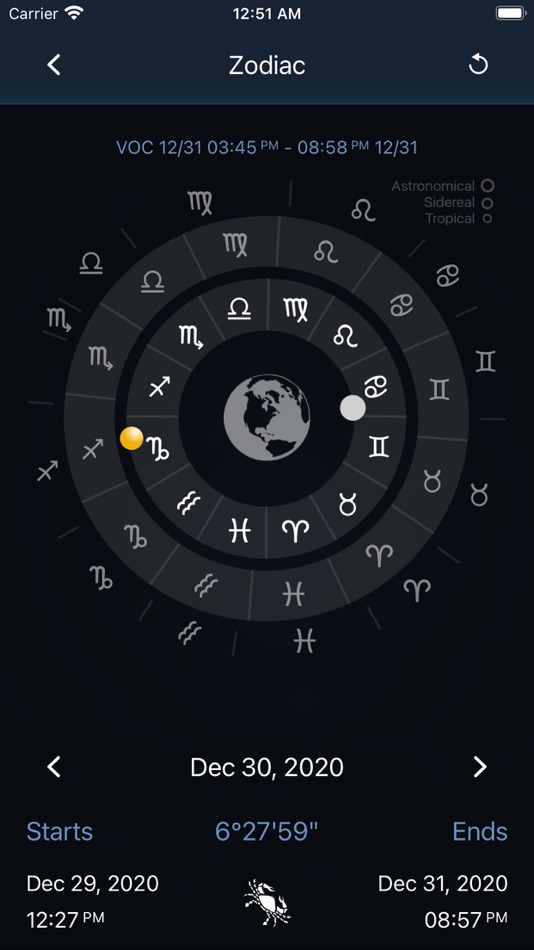 #7. Deluxe Moon Pro • App & Widget (iOS) Podle: Sergey Vdovenko