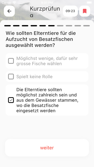 SaNa Fischerprüfung 2024 Screenshot