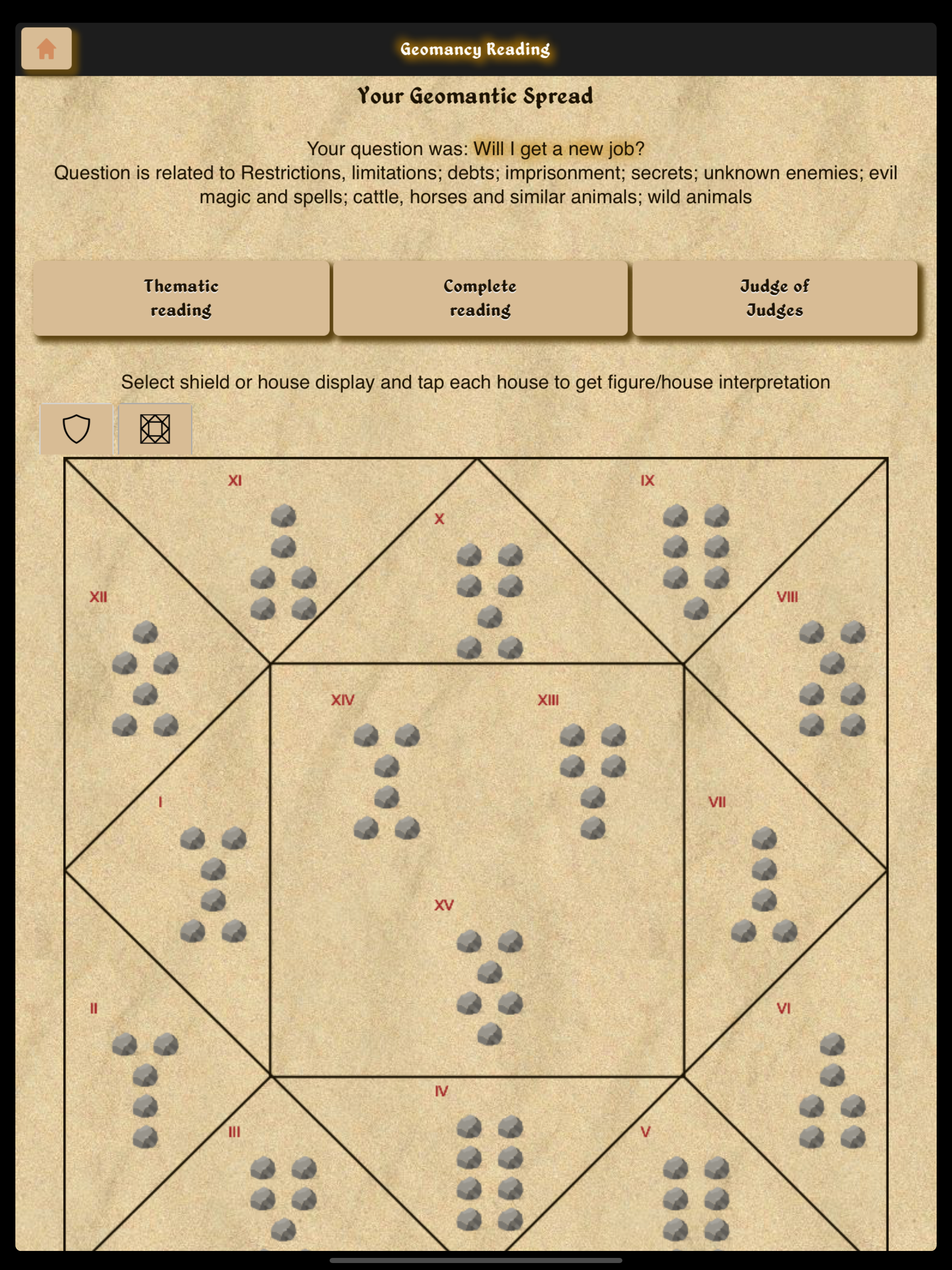 Geomancy Sand Edition