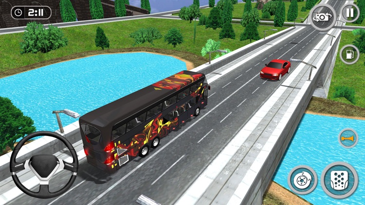 Passenger City Bus Driving 3D screenshot-3