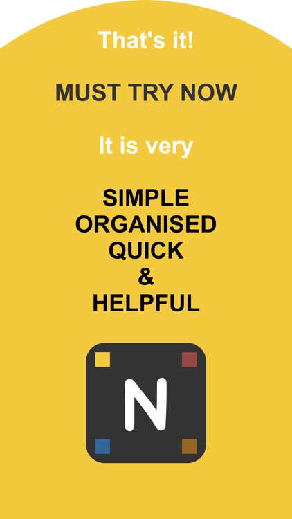 Noti - Notes in notifications