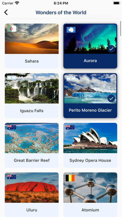 Visited: Travel Map With Lists Screenshot