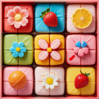 Wagashi Scramble Mochi Flow