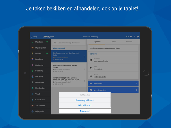 Screenshot #4 pour AFAS Pocket