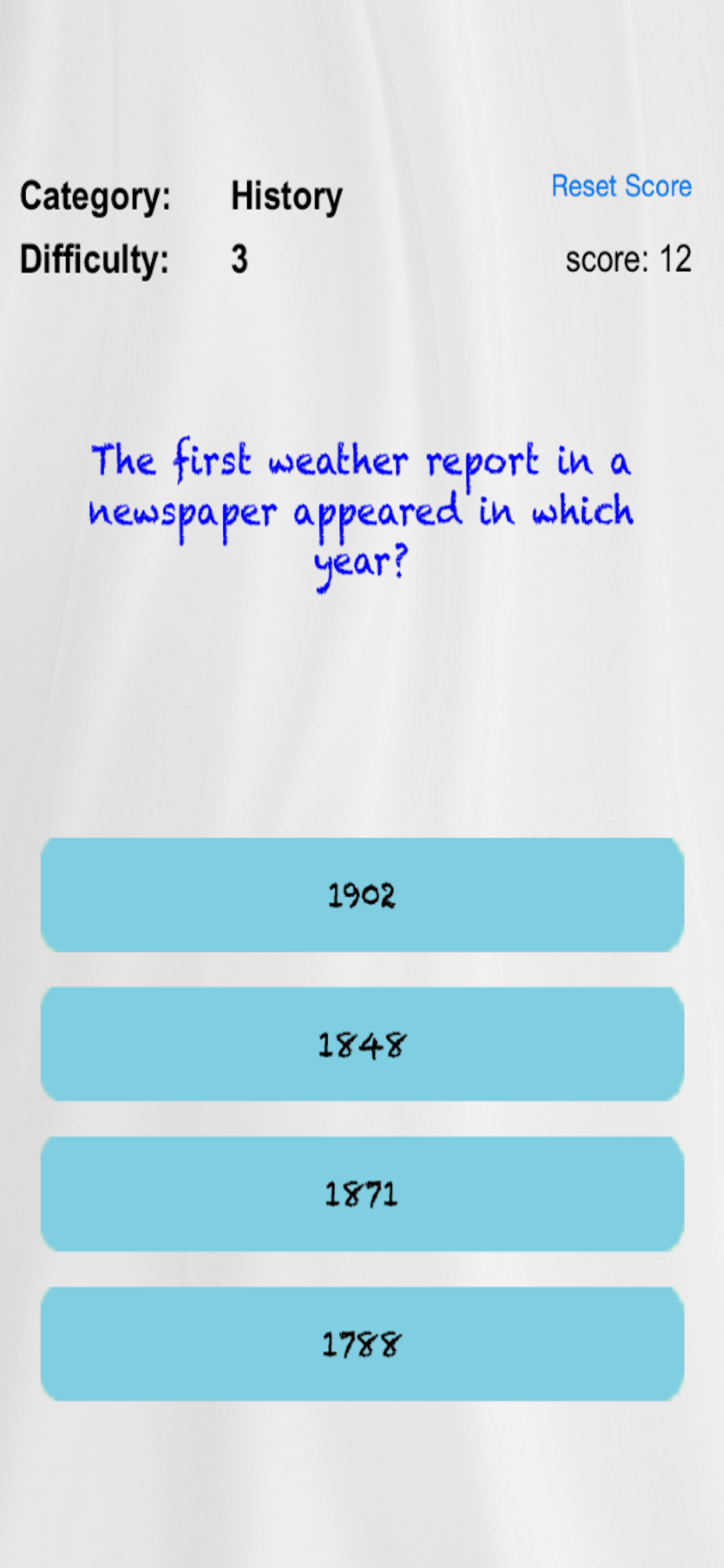 General Trivia 2