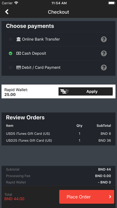 Rapidbump iPhone screenshot 4 - Shopping app