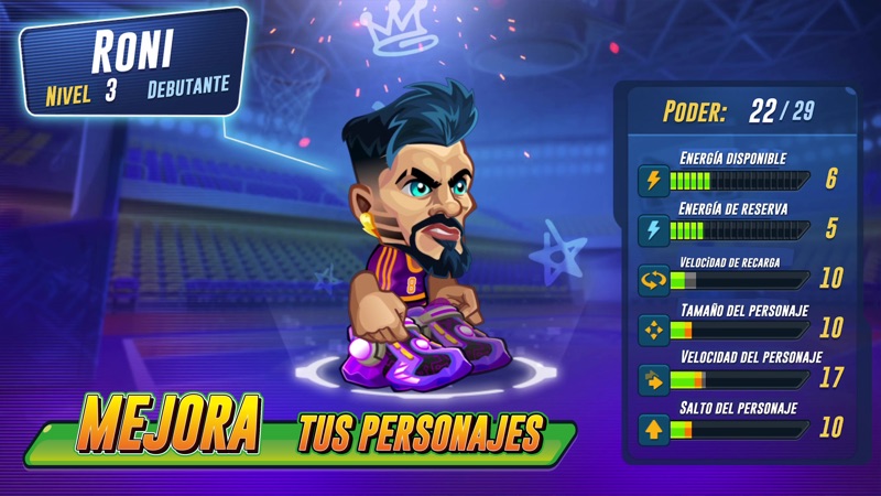 Basketball Arena Juego de 1v1 screenshot 3