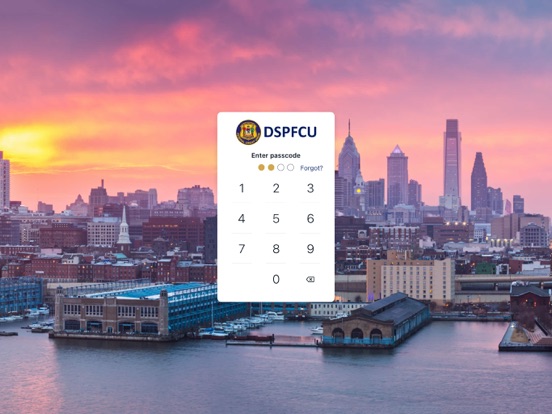DSPFCU Total Access iPad screenshot