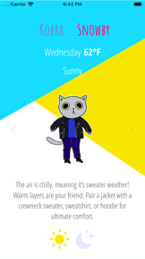 Weather Cats screenshot