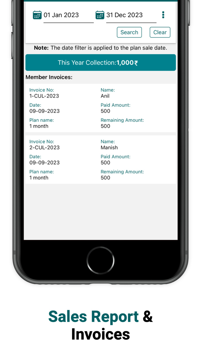 GymBook Gym Management App