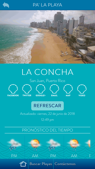 Pa' la Playa iPhone screenshot 5 - Entertainment app