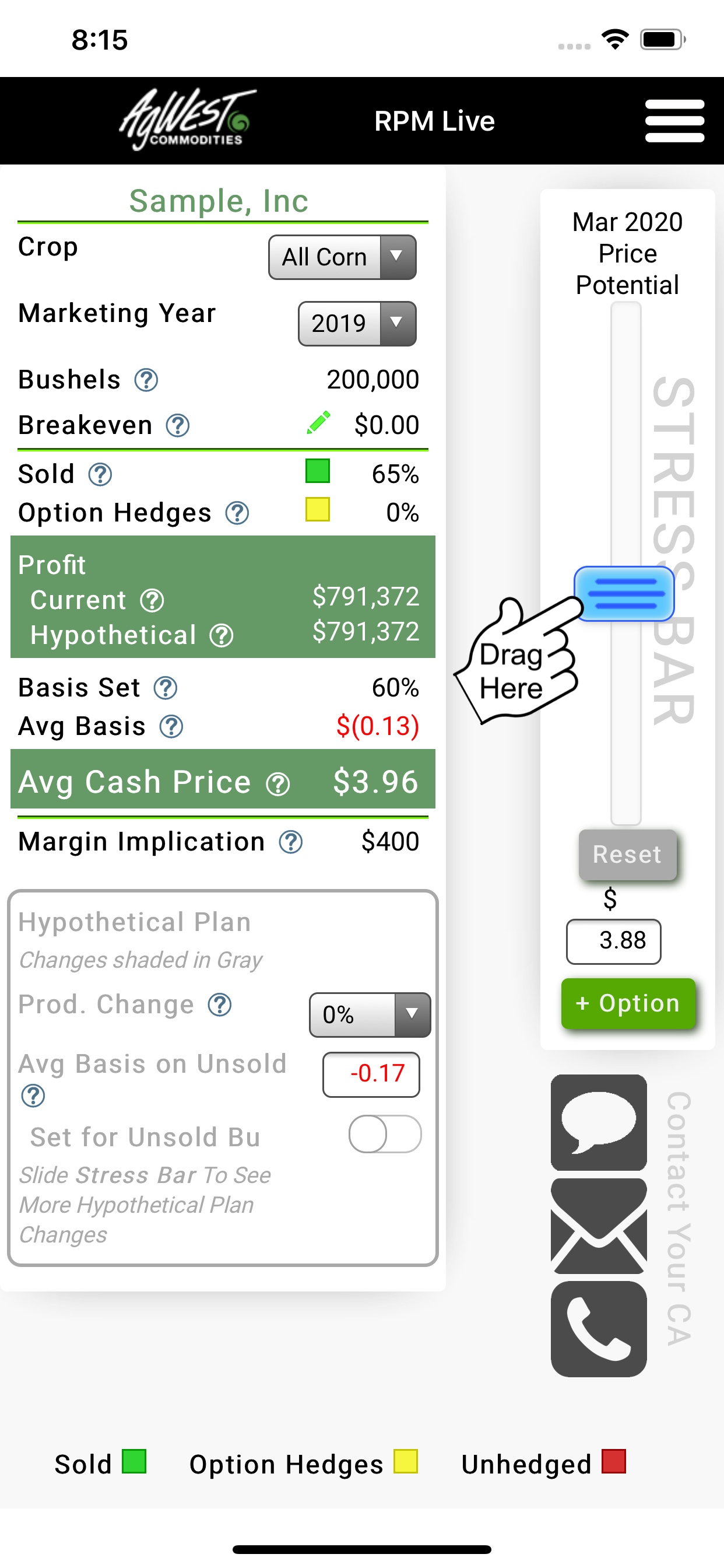 My AgWest screenshot 2