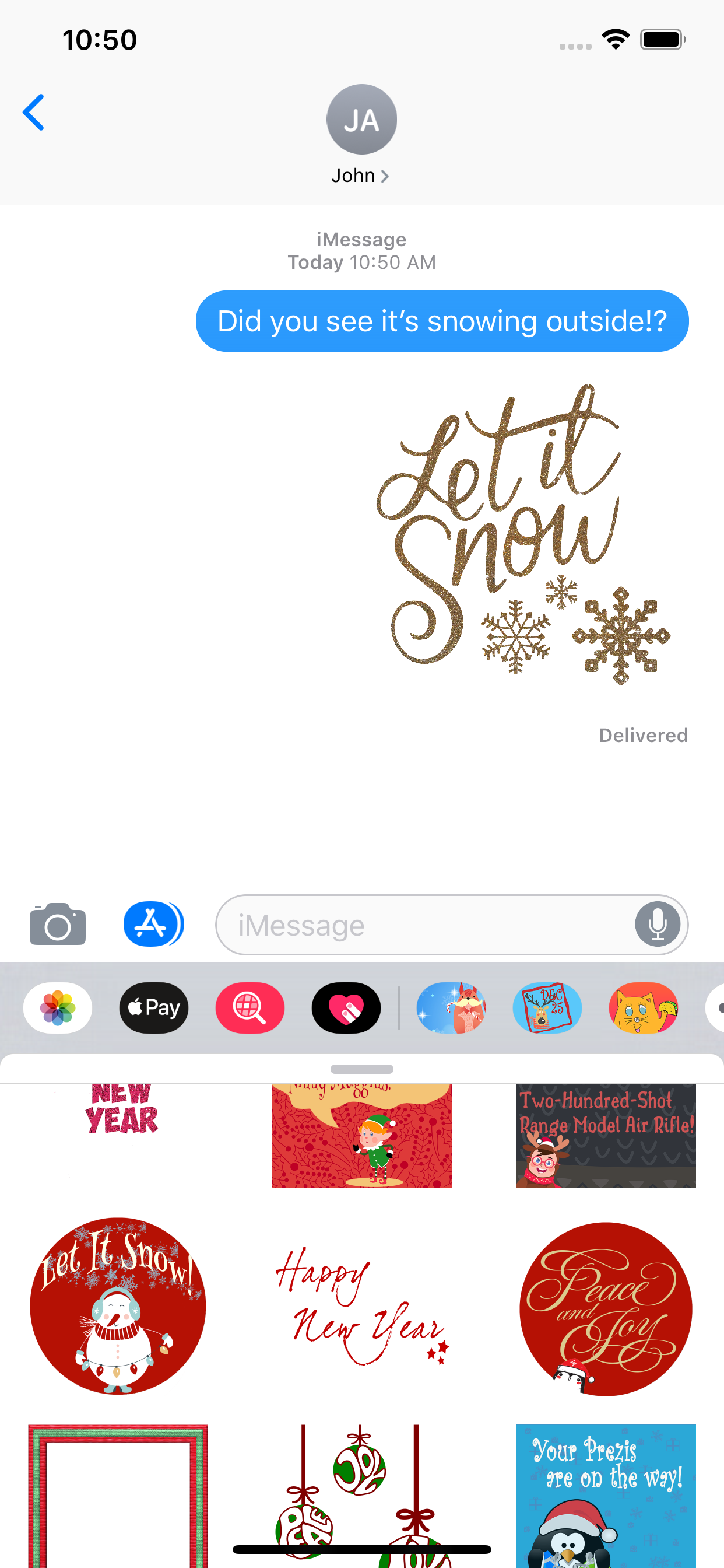 Winter Celebration Stickers screenshot 6