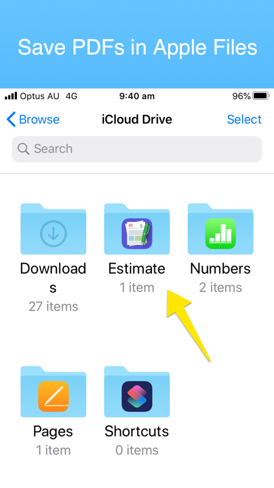 #4. Estimate Maker - Invoice app (iOS) 由: B TO J PTY LTD